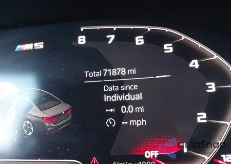 2020 BMW M5 Competition from USA, damaged, VIN WBSJF0C09LCE34074